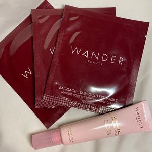 Wander Beauty Eye Mask and Face Oil Bundle